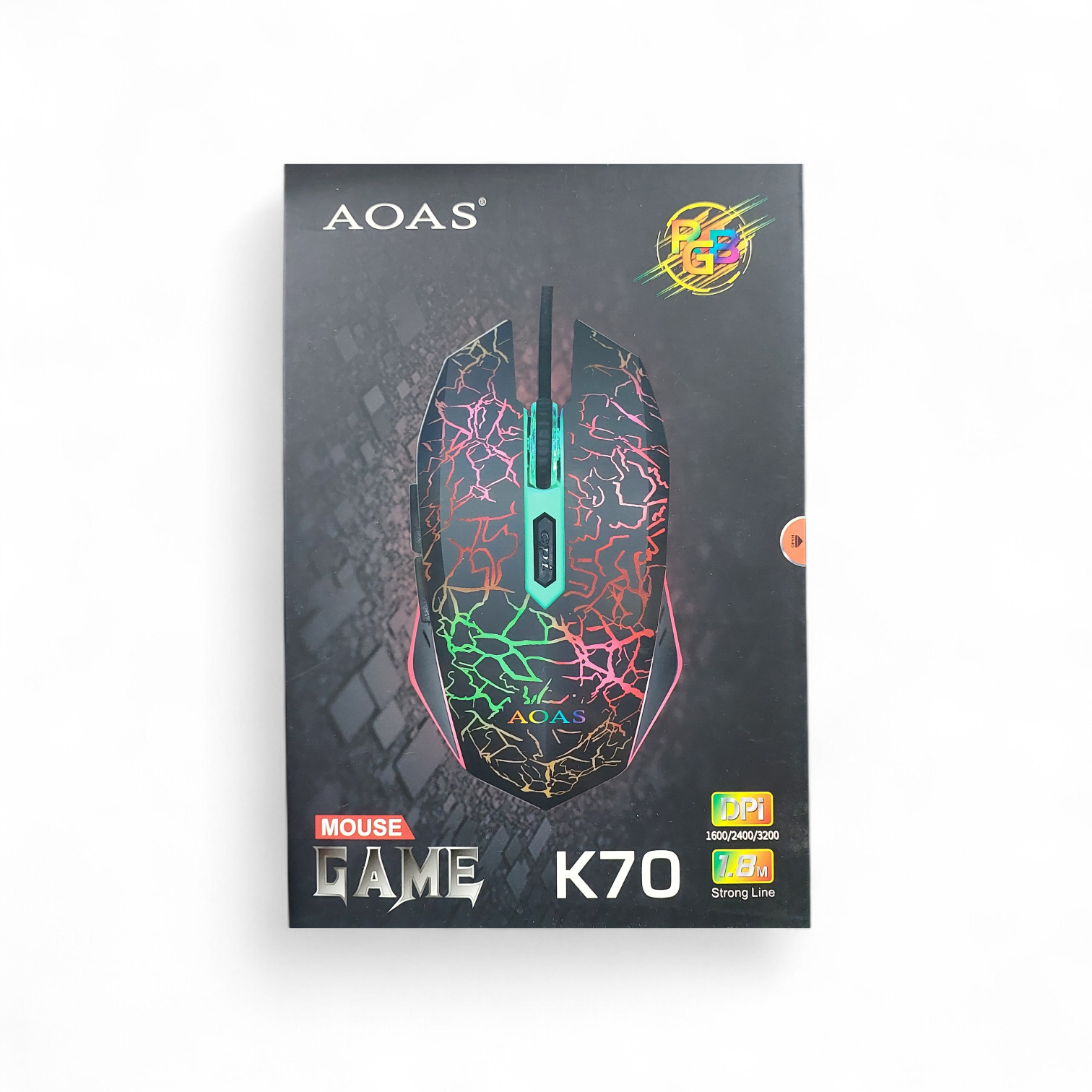 aoas k70 wired gaming mouse